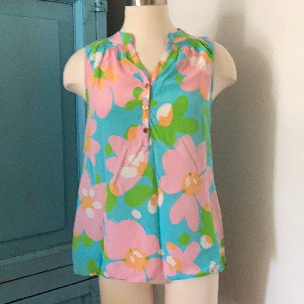 Lilly Pulitzer Silk Top
